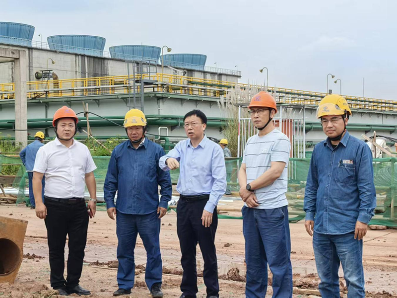 傅利才、郭春建到化工园区项目现场开展节前安全检查(图2)
