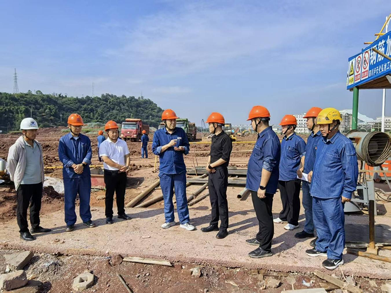 傅利才、郭春建到化工园区项目现场开展节前安全检查(图3)