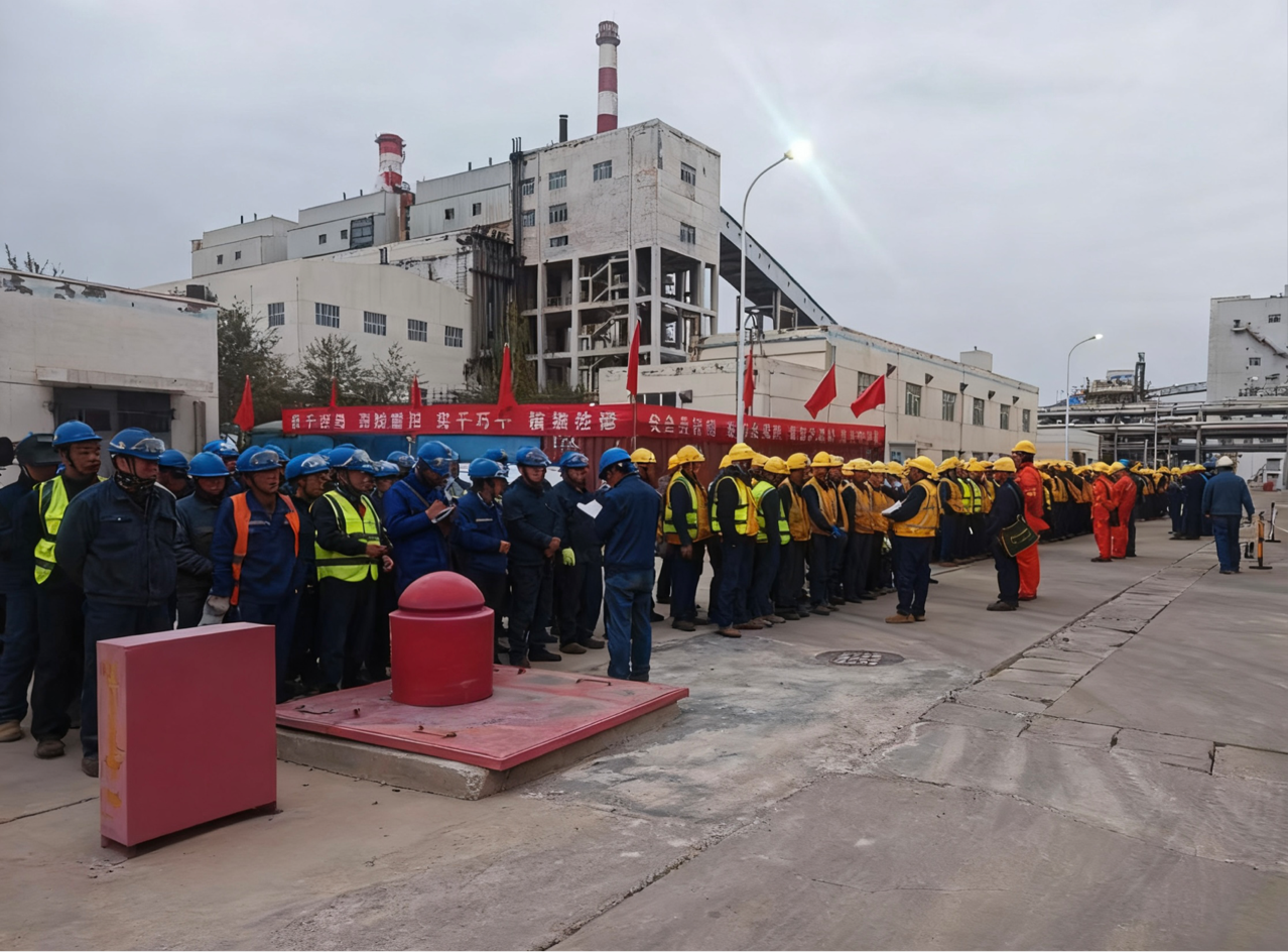 最大晨会!弘旭公司和宁大修项目部组织安全晨会(图2) 最大晨会!弘旭公司和宁大修项目部组织安全晨会(图2)