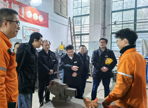 泸天化股份公司到弘旭公司调研指导工作
